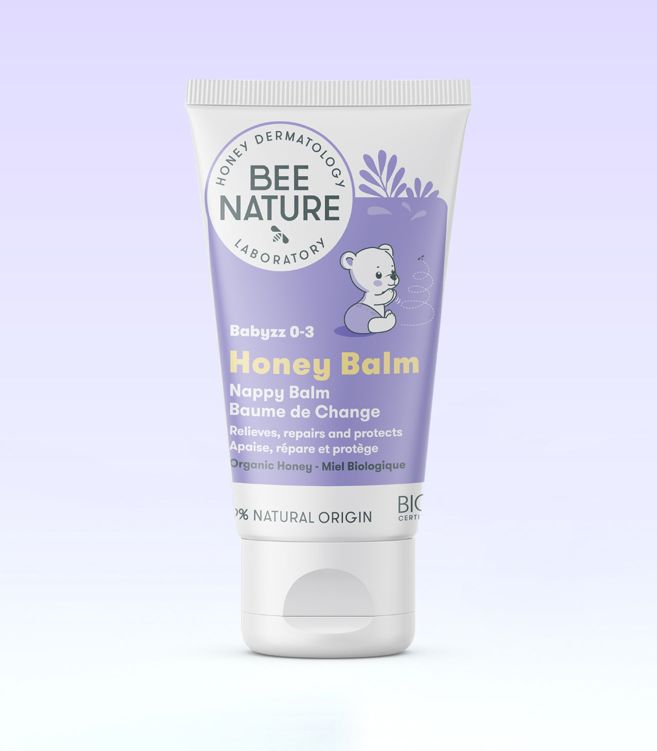 Nappy cream for changing - HONEY BALM - Babyzz