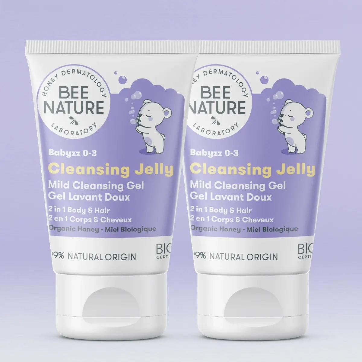 Duo Gel Lavant Bébé - 2 en 1 CLEANSING JELLY 30ml - Babyzz