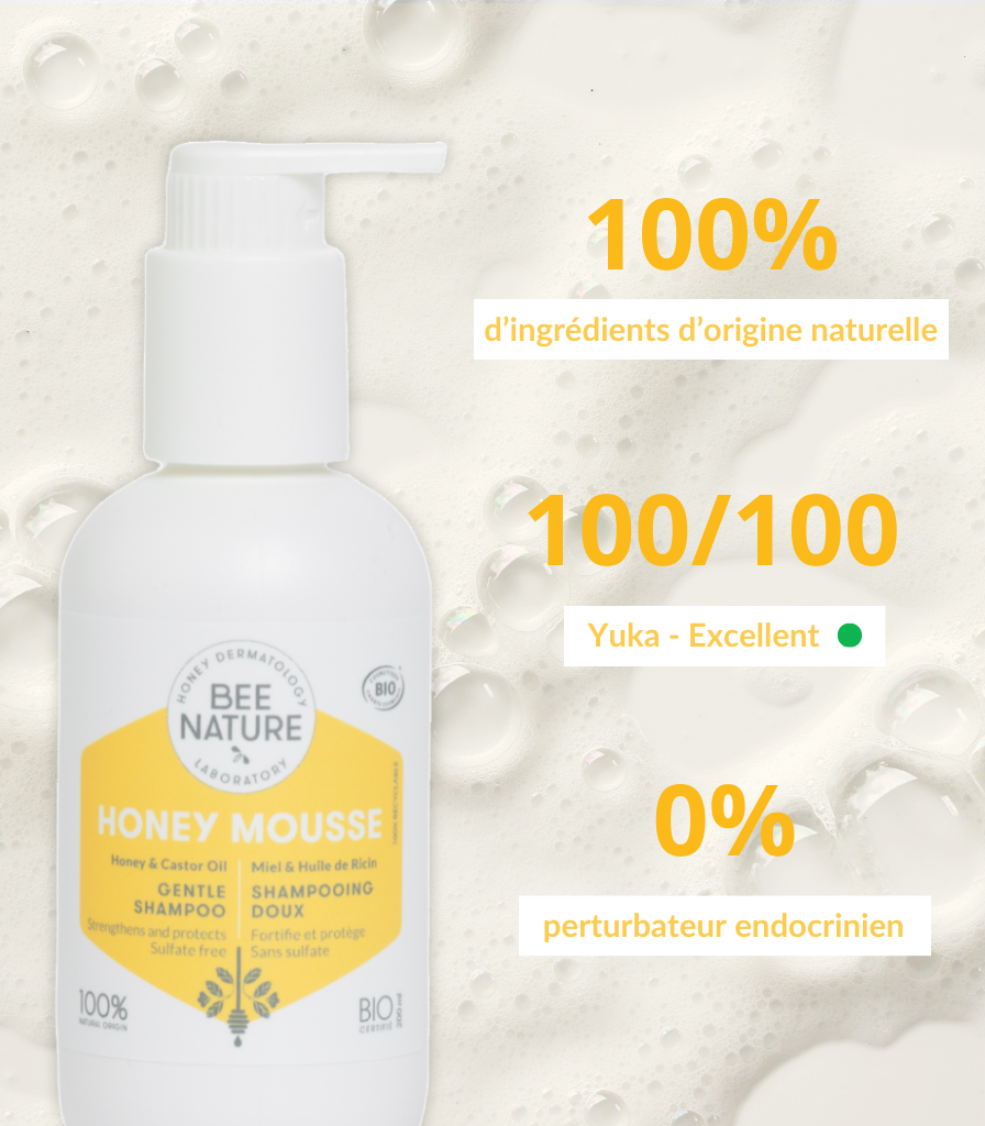 Gentle Shampoo - Honey Mousse - Familyzz