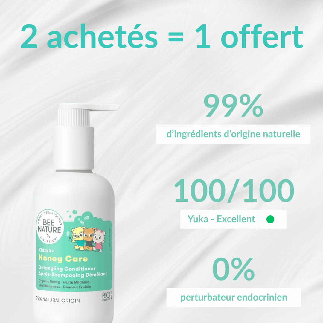 Après-Shampoing Démêlant Enfant - HONEY CARE - Kidzz
