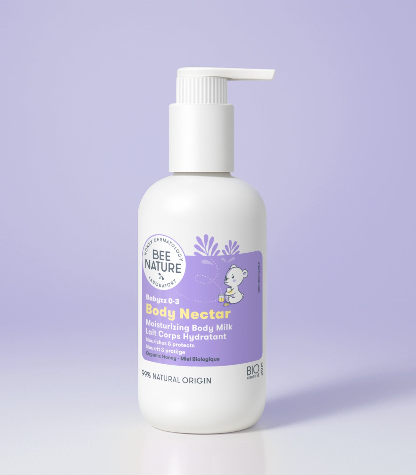 Lait Corps Hydratant - BODY NECTAR - Babyzz