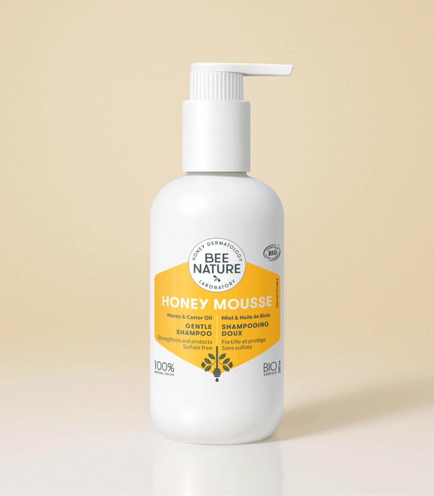 Gentle Shampoo - Honey Mousse - Familyzz 