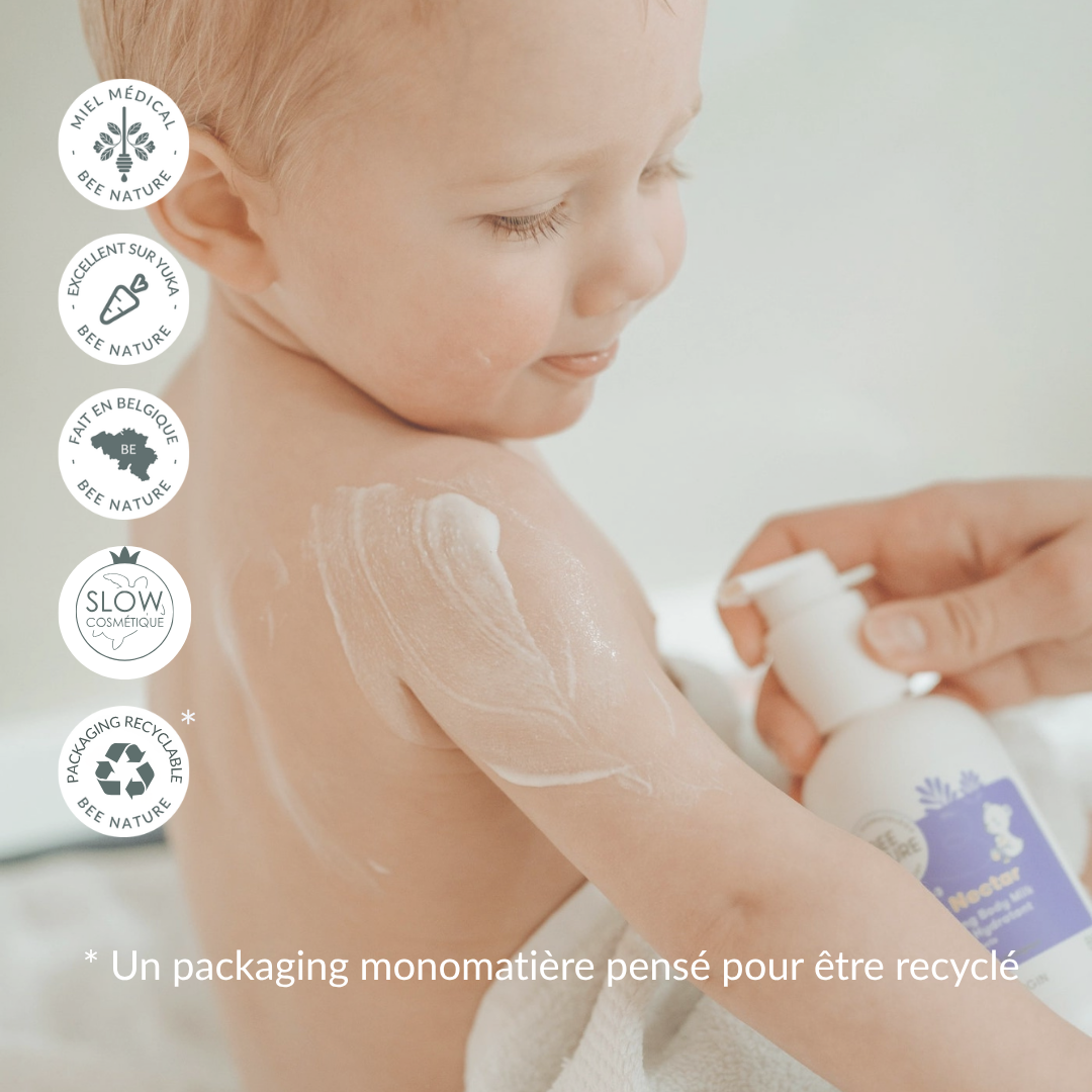 Lait Corps Hydratant Pour bébé - BODY NECTAR - Babyzz
