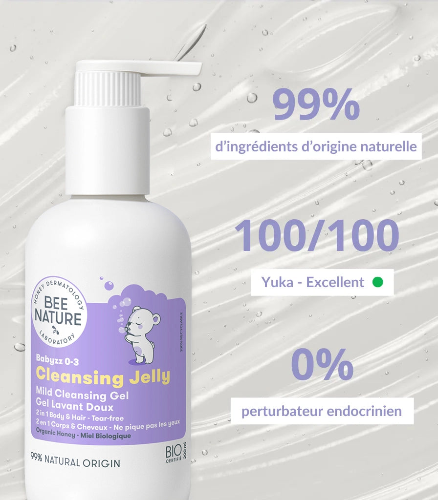Gentle Cleansing Gel - 2 in 1 CLEANSING JELLY 200ml - Babyzz 