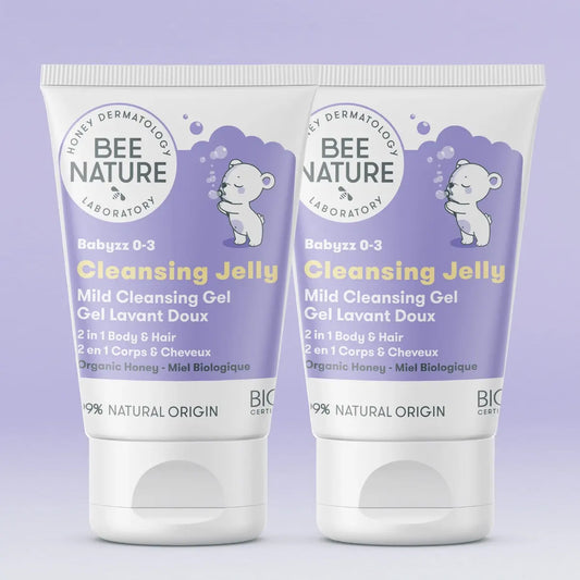 Duo Gel Lavant Bébé - 2 en 1 CLEANSING JELLY 30ml - Babyzz