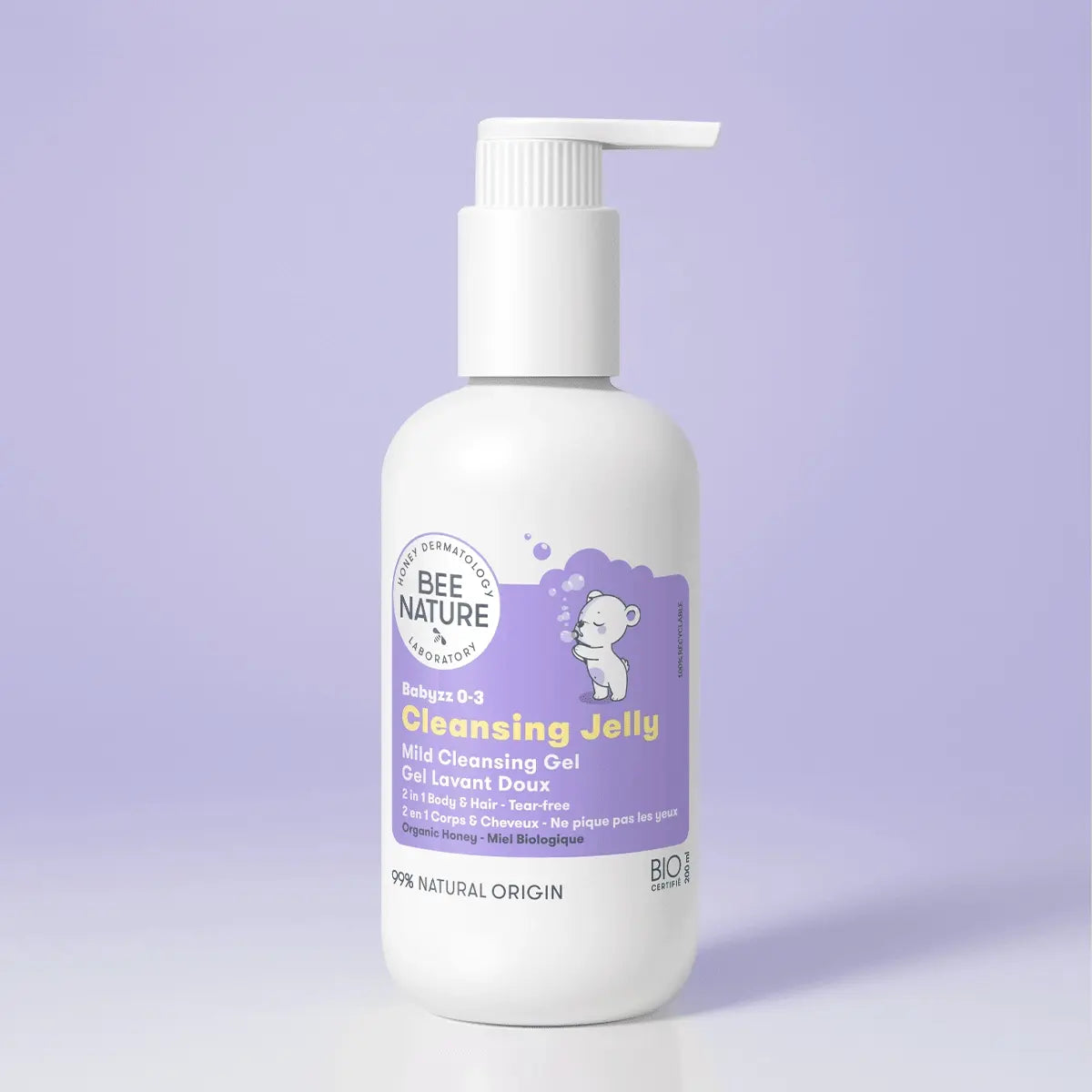 Gel Lavant Doux Pour Bébé- 2 en 1 CLEANSING JELLY - Babyzz