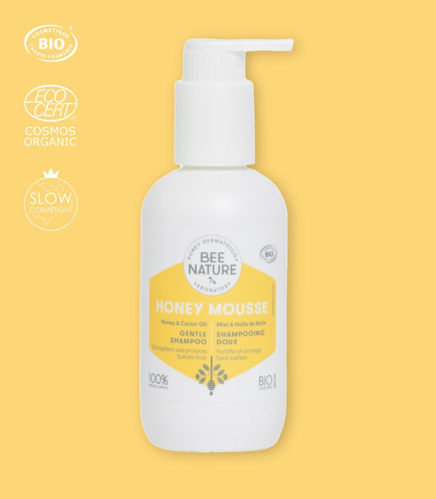 Shampoing Doux - HONEY MOUSSE - Familyzz