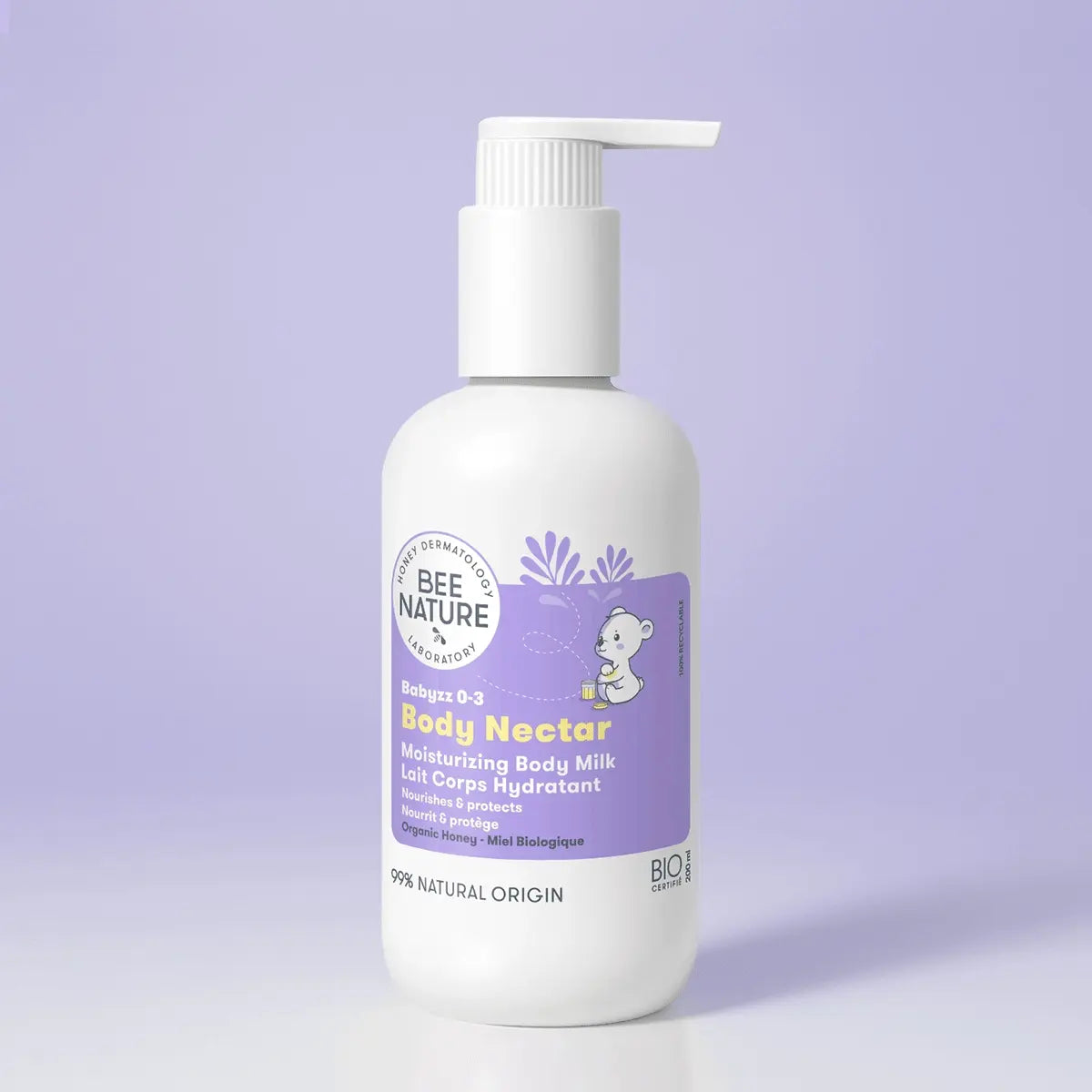 Lait Corps Hydratant Pour Bébé- BODY NECTAR - Babyzz