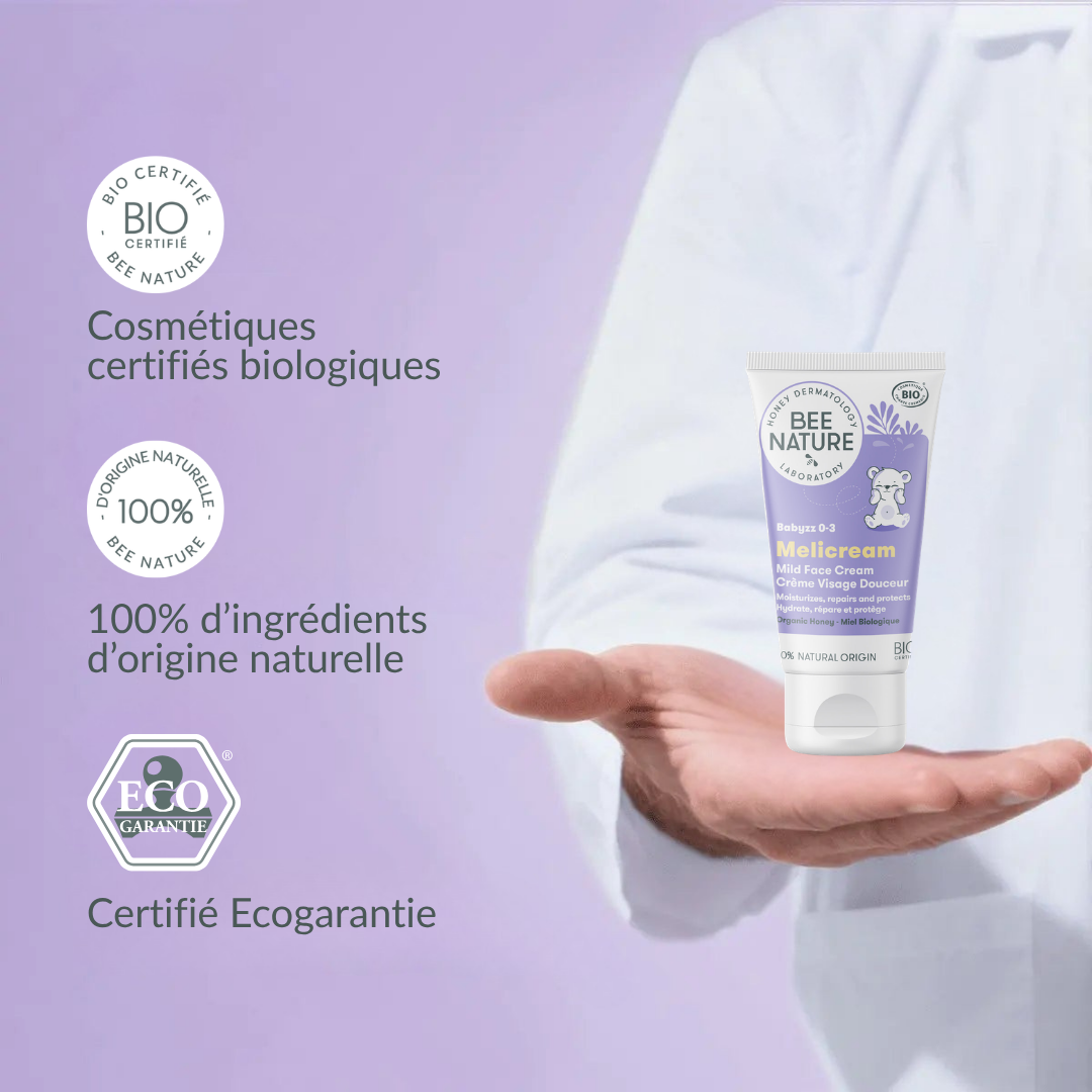 Crème Visage Douceur - MELICREAM - Babyzz