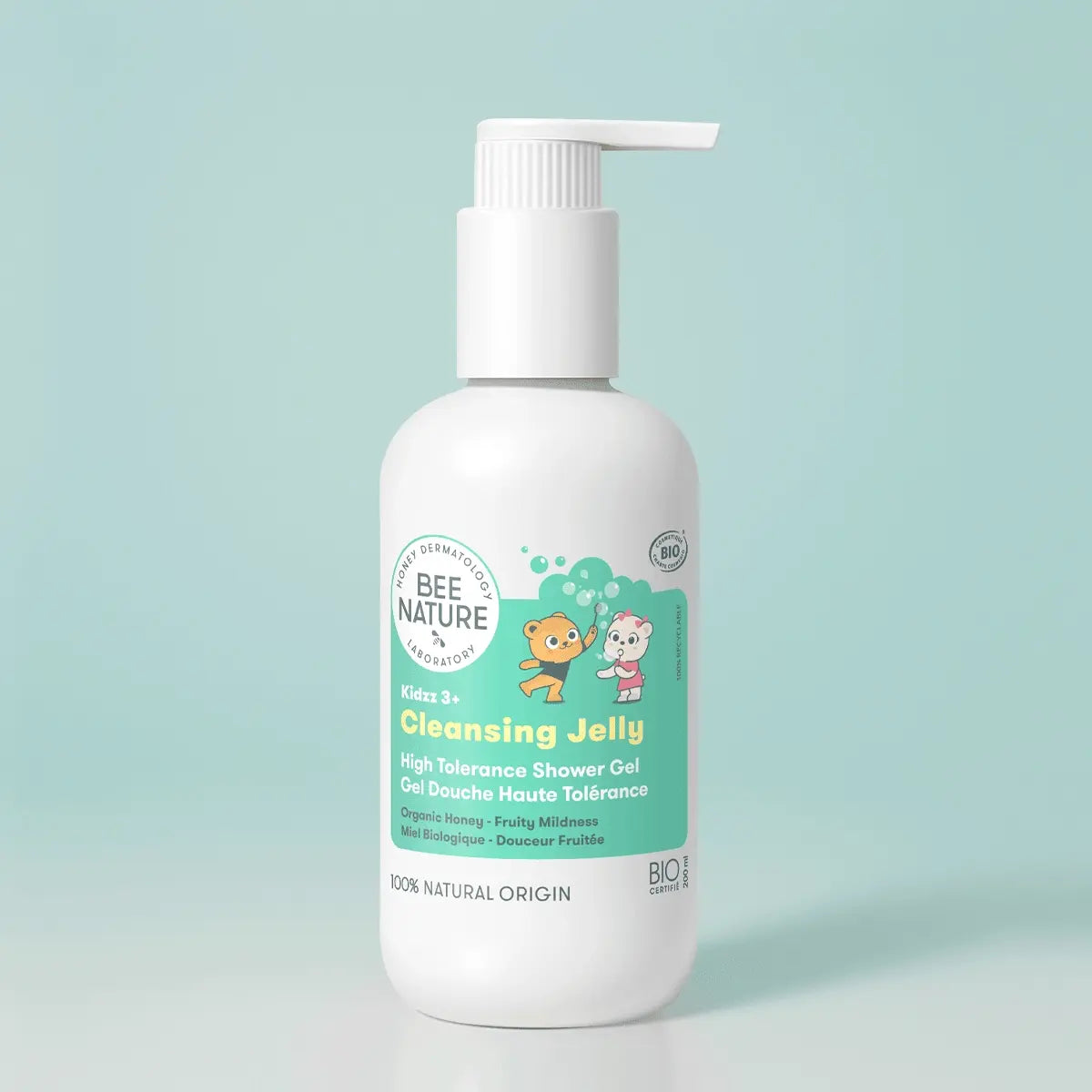 Gel douche doux pour la peau sensible des enfants
